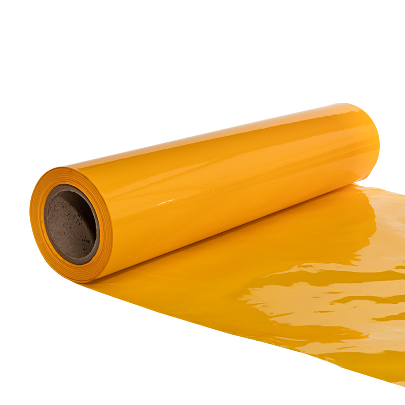Filme PE amarelo espelhado para uso diário
