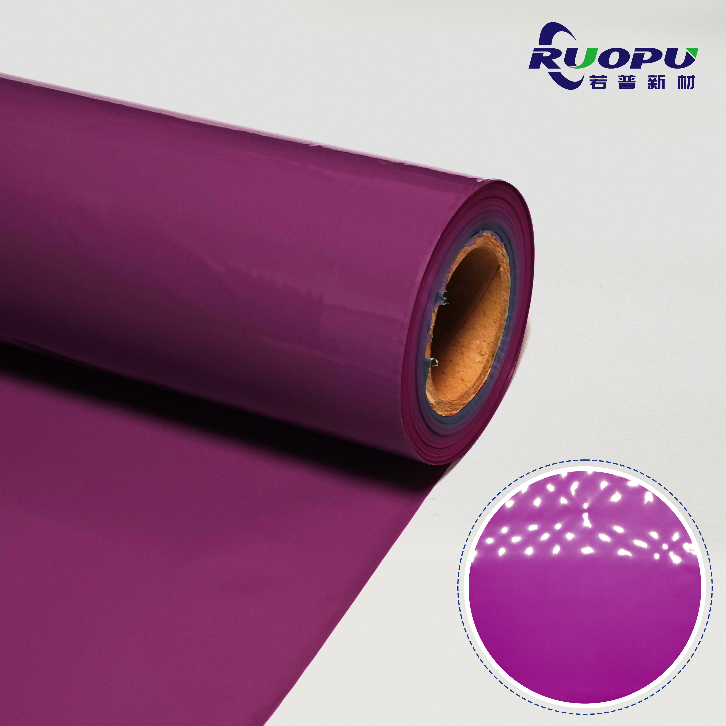 Filme roxo espelhado para uso diário