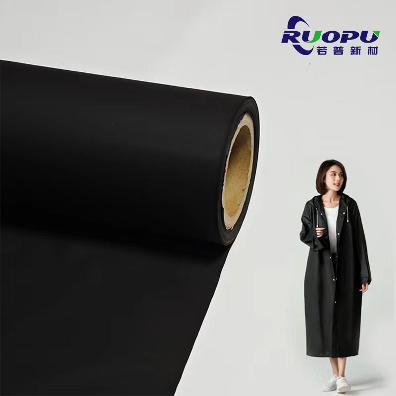 Capa de chuva EVA reutilizável impermeável fosca para adultos Capa de chuva EVA reutilizável impermeável fosca para adultos