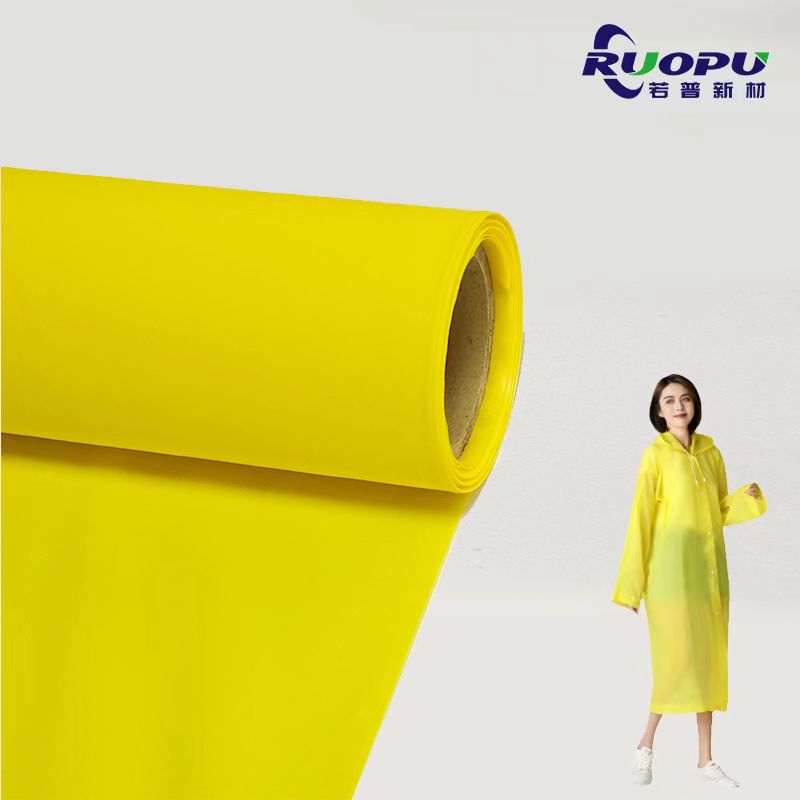 Capa de chuva EVA reutilizável impermeável fosca para adultos Capa de chuva EVA reutilizável impermeável fosca para adultos