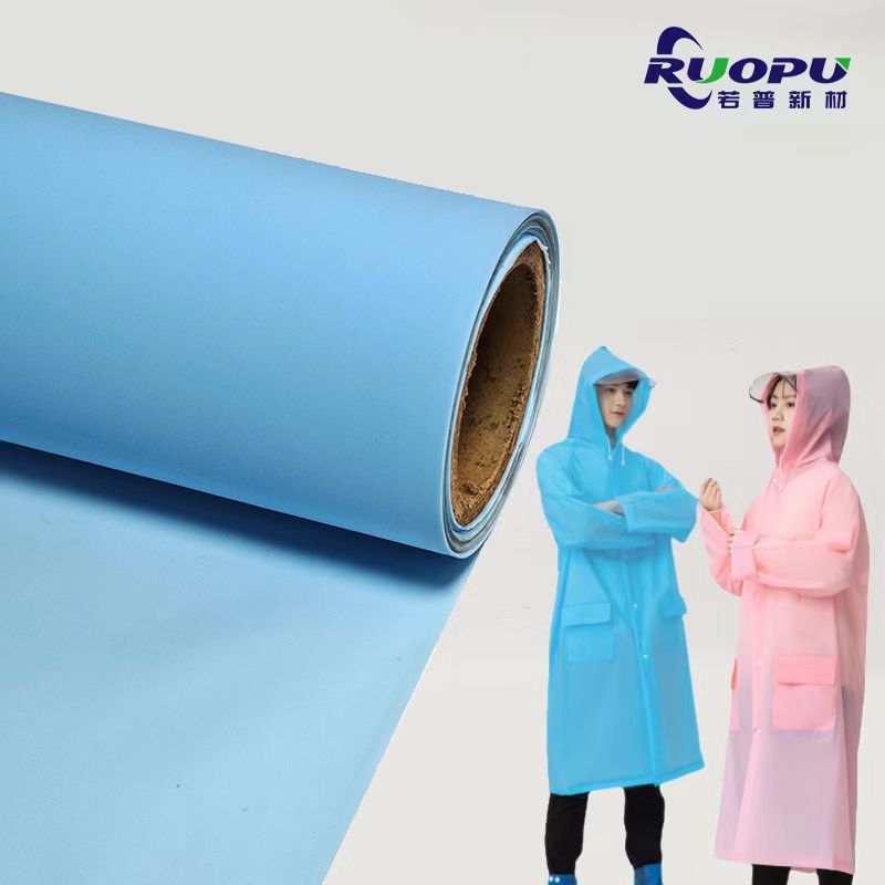 Capa de chuva adulta em EVA para exterior não descartável